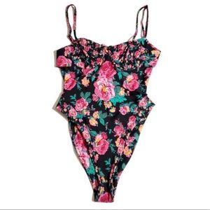 First like small For love and lemons floral swimsuit